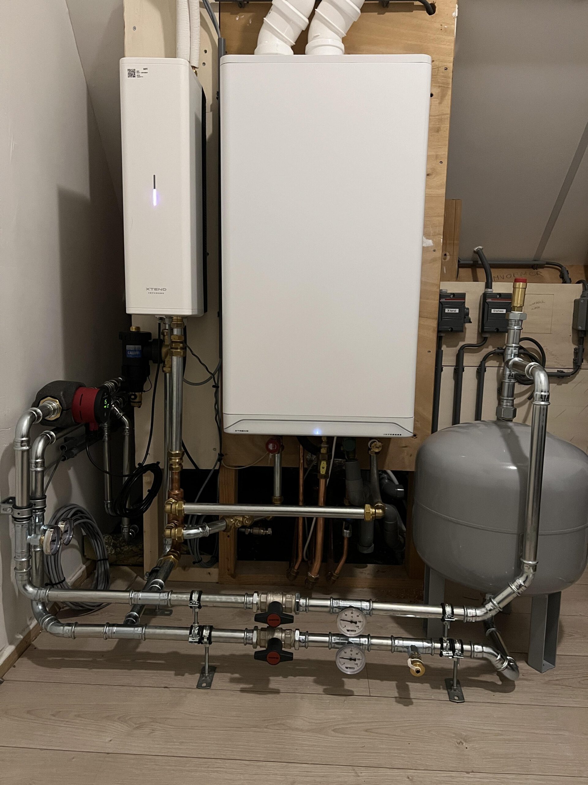 Intergas CW4 met Xtend Warmtepomp