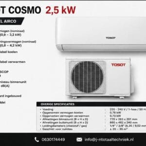 Tosot Cosmo 2,5 kW