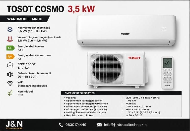 Tosot Cosmo 3,5 kW